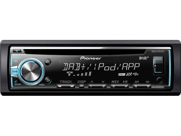 Pioneer DEH-X6800DAB CD-bilstereo, Single-DIN 50 W x 4 DAB+