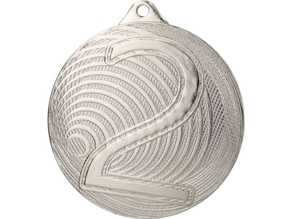 Victoria Sport medalje i metall, nett/ballspill, FI 70 mm, sølv (MM3073)