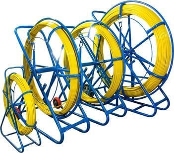 Extralink Pilot 6mm 50m | FRP lasikuitu, läpimitta 6mm, pituus 50m, keltainen