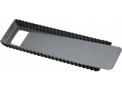 Kaiser La Forme Plus - Quiche mold - 35 x 13 x 3 cm - 1 L - ikke-klebende - rektangulær - svart