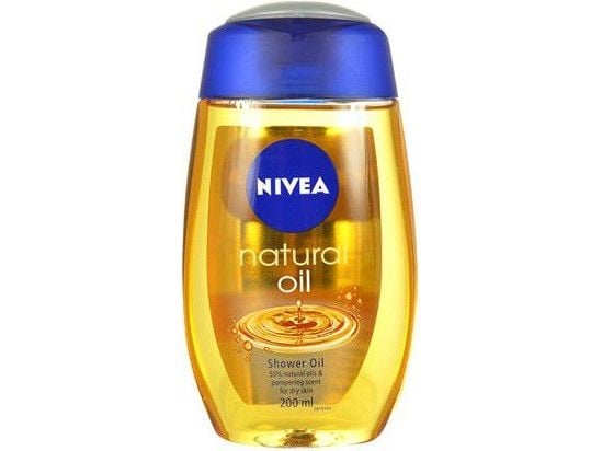 Nivea Natural Oil Shower Oil For Dry Skin 200 Ml