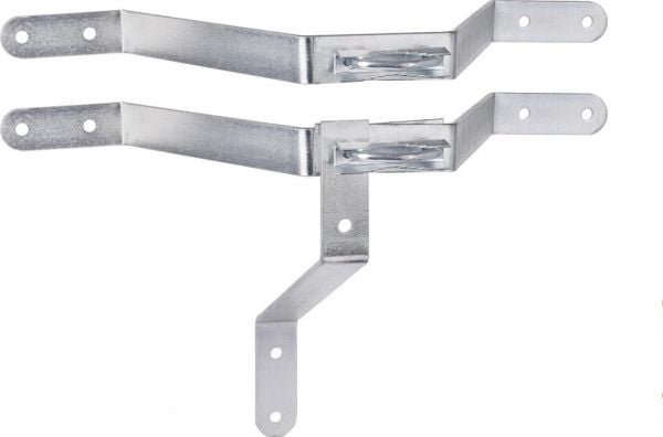 Extralink K250 MAST MOUNT WITH U-BOLTS M8, Rustfritt stål, Brakett, 12 kg, Metallisk, Generelle formål, Galvanisert belegg