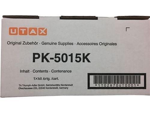 UTAX PK-5015K - Svart - original - tonerpatron - for Triumph-Adler P-C2650DW, P-C2655W MFP