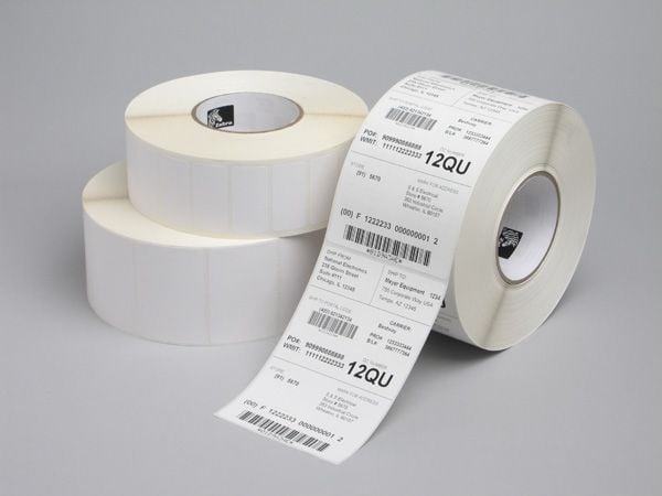 Zebra Z-Perform 1000D - Papper - permanent häftning - obestruket - 51 x 32 mm 47900 etikett (er) (10 rulle/rullar x 4790) etiketter - för Zebra S4M...