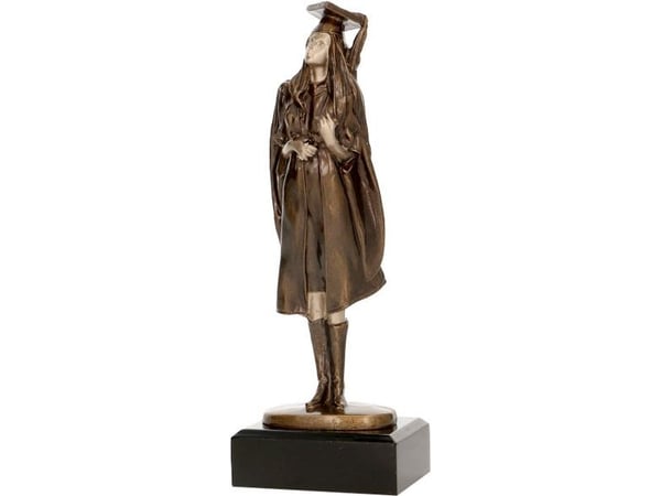 Tryumf støpt figur - avgangselev - vitenskap (RFST2055/BR)