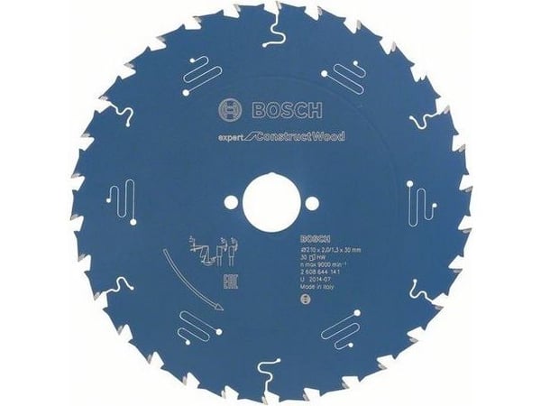 Bosch rundsågklinga 210x30x2mm 30T EXP constructwo