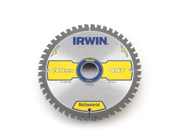 Irwin Univ. sågklinga 190x30(20) 48T 2,4 mm TCG/N