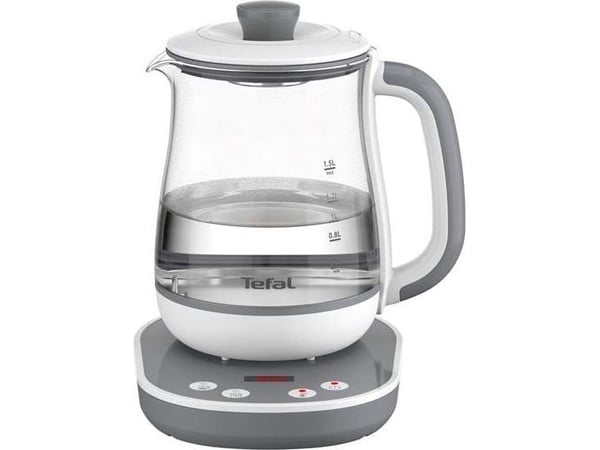 Tefal BJ551B10, 1430 W, 184 mm, 235 mm, 270 mm, 1,42 kg, Grå, Hvit