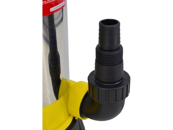 AWTools pumpe i rustfritt vann for skittent vann med flottør 750W Q1DP