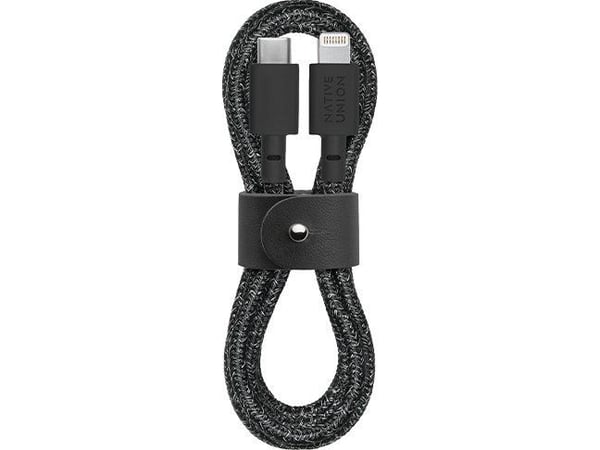 Native Union Belt Cable - Lightning-kabel - Lightning hann til 24 pin USB-C hann - 1.2 m - kosmos