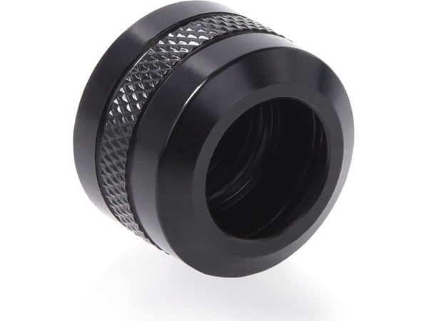 Alphacool Icicle PRO Connection 13mm HardTube Fitting G1/4 - svart