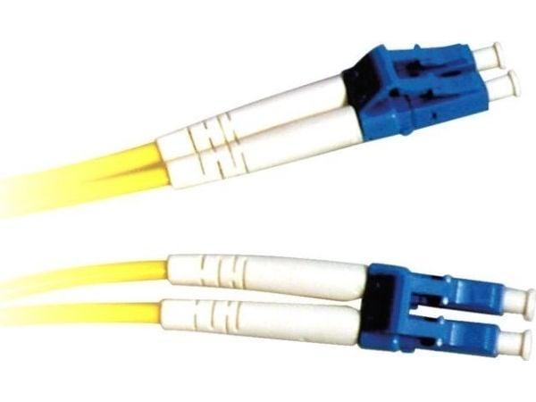 Lanview - Koblingskabel - LC/UPC-enkeltmodus (hann) til LC/UPC-enkeltmodus (hann) - 5 m - 2 mm - fiberoptisk - dupleks - 9 / 125 micron - OS2 - hal...