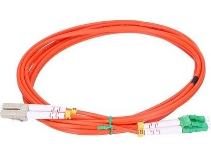 Extralink LC/UPC-LC/APC | Liitäntäjohto | Multimode, OM2, Duplex, 3mm, 2m