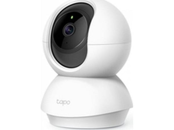 TP-Link Tapo TC70, IP-sikkerhetskamera, Innendørs, Trådløs, Tak/Vegg, Hvit, Sfærisk