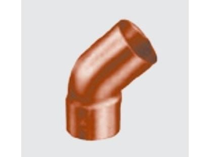 Conex koblingsrør kobber bue 45° serie 5000 18 mm (5040018000000)