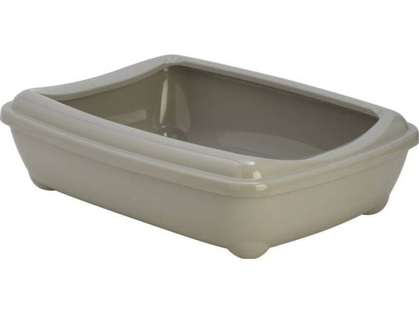 Yarro Oval søppelkasse med ramme stor 50cm beige [Y3611]