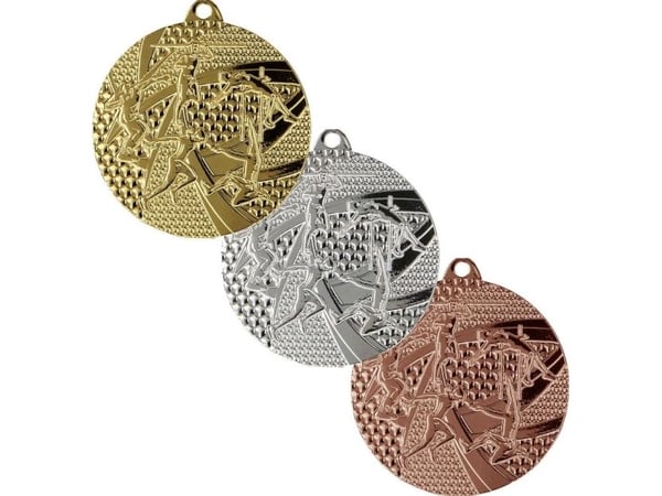 Victoria Sport medalje sølv friidrett – stålmedalje