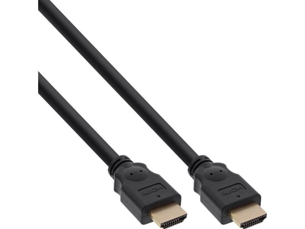 InLine 17611P, 1,5 m, HDMI-tyyppi A (vakio), HDMI-tyyppi A (vakio), 10,2 Gbit/s, Musta