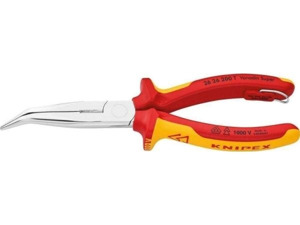 KNIPEX - Bent nose pliers - isolert - 200 mm