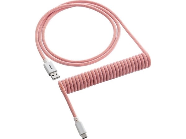 CableMod Classic - Tastaturkabel - USB (hann) til 24 pin USB-C (hann) - 1.5 m - rullet sammen - orangesicle (white on orange)