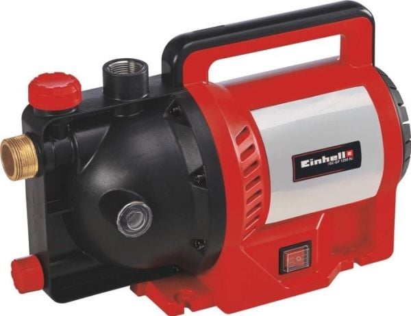 Einhell GC-GP 1250 N, 1200 W, AC, 5 stang, 5000 l/t, Frysesikker, Sort, Rød