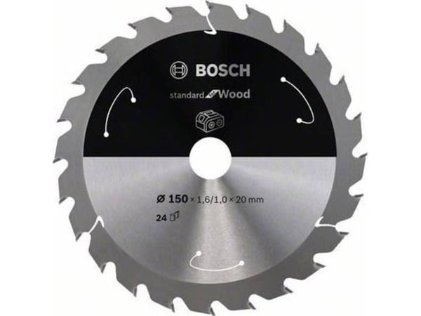 Bosch RUNDSAVKLINGE ACCU STD TRÆ 165X20MM 36T 36T