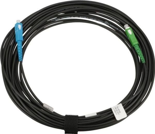Extralink PATCHCORD SC/APC-SC/UPC ROUND DROP SM SIMPLEX G.657A2 10M, 10 m, FTTH, G.657.A2, SC, SC
