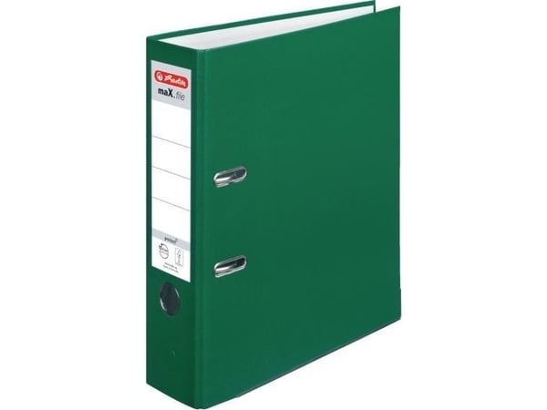 Herlitz 05480504, A4, Polypropeeni (PP), Vihreä, 8 cm, 1 kpl