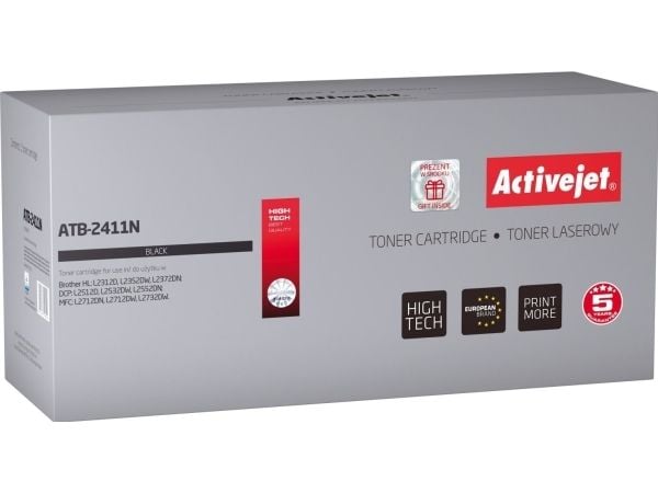 Activejet ATB-2411N, 1200 sivua, Musta, 1 kpl