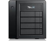 Promise Pegasus32 R4 - Harddiskarray - 16 TB - 4 brønner (SATA-600) - HDD 4 TB x 4 - Thunderbolt 3, USB 3.2 Gen 2 (ekstern)
