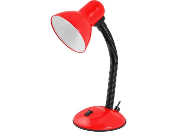 Esperanza skrivebordslampe rød (ELD107R)