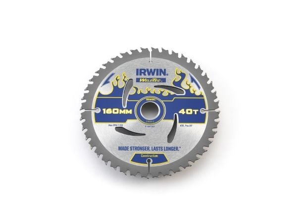 IRWIN pyörösahanterä weldtec t/puu 160x40x20mm