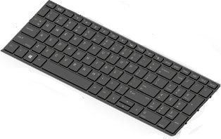 HP Premium - Erstatningstastatur for bærbar PC - bakbelysning - Tysk
