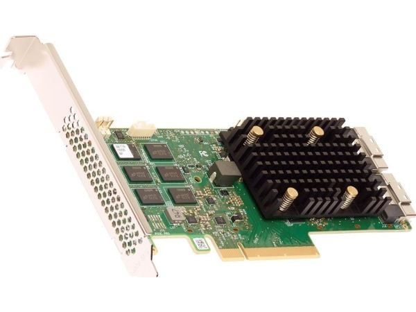 Broadcom HBA 9500-16i Tri-Mode - Speicher-Controller - 16 Sender/Kanal - SATA 6Gb/s / SAS 12Gb/s / PCIe 4.0 (NVMe) - PCIe 4.0 x8