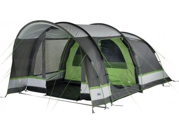 High Peak Brixen 5.0, Kuppeltelt, 5 person(er), Sort, Grønn, Grå