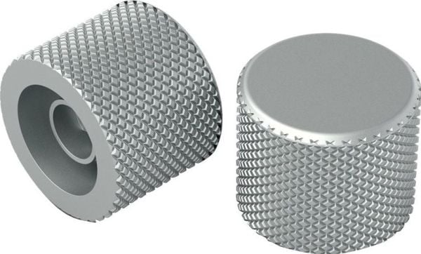 Glorious PC Gaming Race Rotary Knob, Tastaturknapp, 14,5 mm, 1,8 cm, Sølv