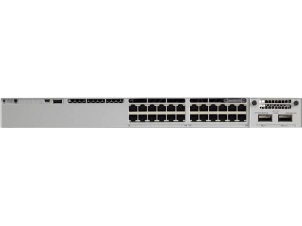 Cisco Catalyst 9300 - Network Essentials - switch - L3 - Administrerad - 24 x 10/100/1000 (UPOE) - rackmonterbar - UPOE (830 W)