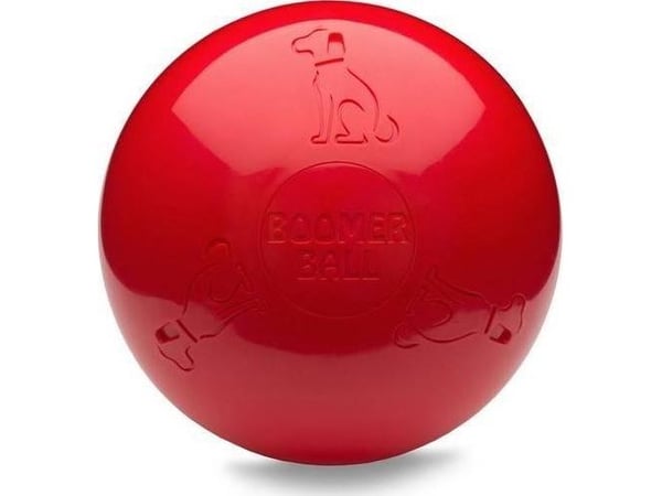 Boomer Ball BOOMER BALL størrelse M "6" 15cm RØD Boomer Ball BOOMER BALL størrelse M "6" 15cm RØD