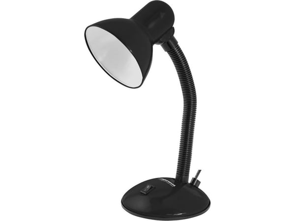 Esperanza skrivebordslampe svart (ELD107K)