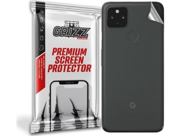 GrizzGlass beskyttelsesfilm bak Grizz Google Pixel 4A 5G