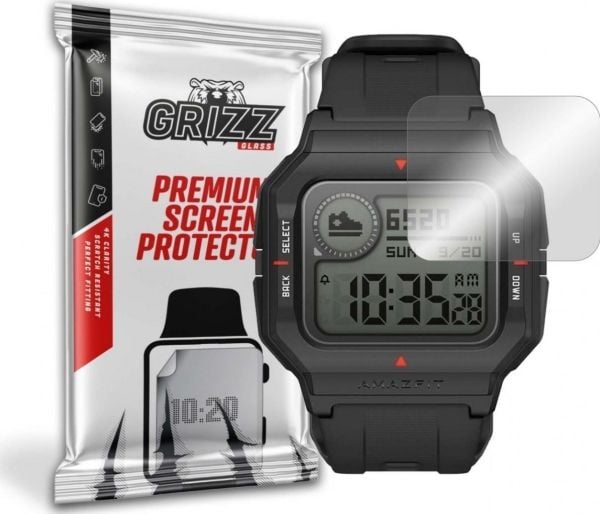 GrizzGlass matt skjermfilm til Amazfit Neo