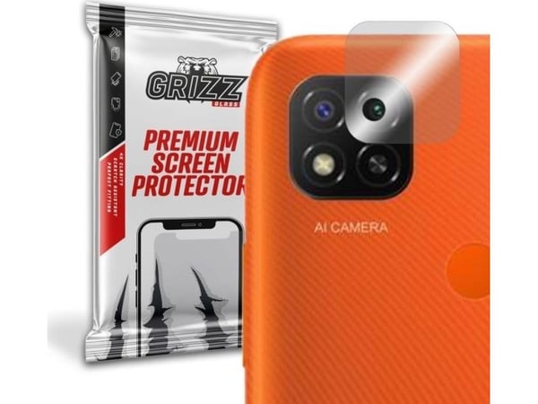 GrizzGlass Hybridglass for Grizz Xiaomi Redmi 9C-kameraet