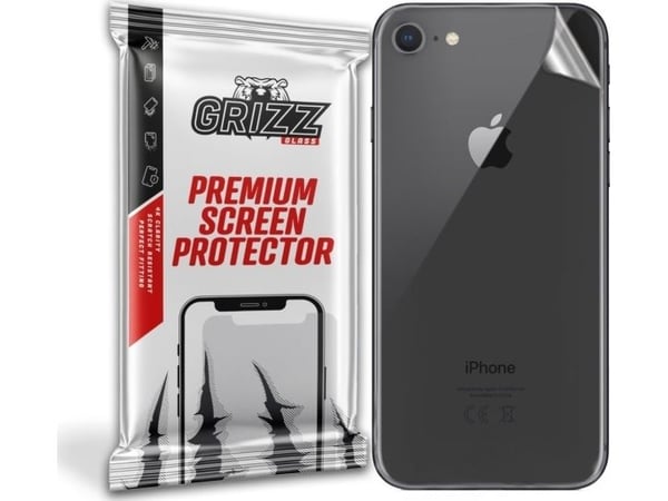 GrizzGlass baksidesfilm Grizz Apple iPhone 8