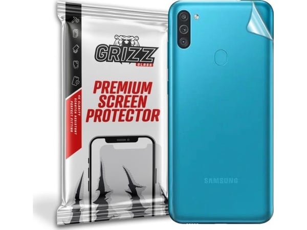GrizzGlass baksidefilm for Samsung Galaxy M11