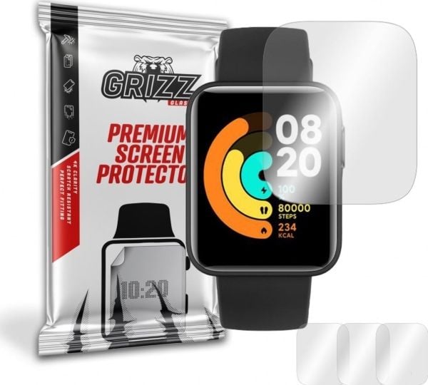 GrizzGlass hydrogelfilm för Xiaomi Mi Watch Lite