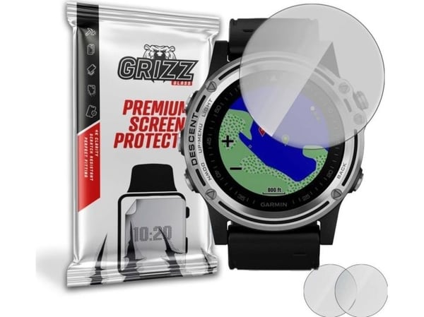 GrizzGlass matt film til Grizz Garmin Descent Mk1