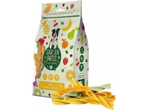 Duvo+ Garden Bites Fruity Dental Swirls l 15 st., 270 g