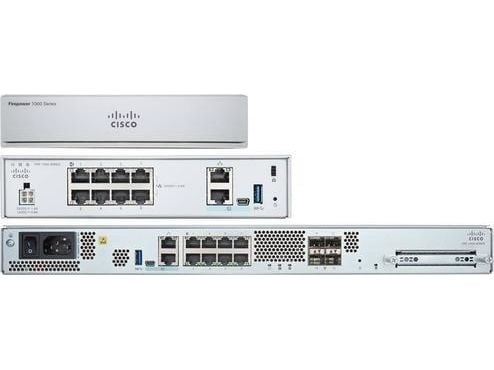 Cisco FirePOWER 1140 ASA - Firewall - främre till bakre luftflöde - 1U - kan monteras i rack