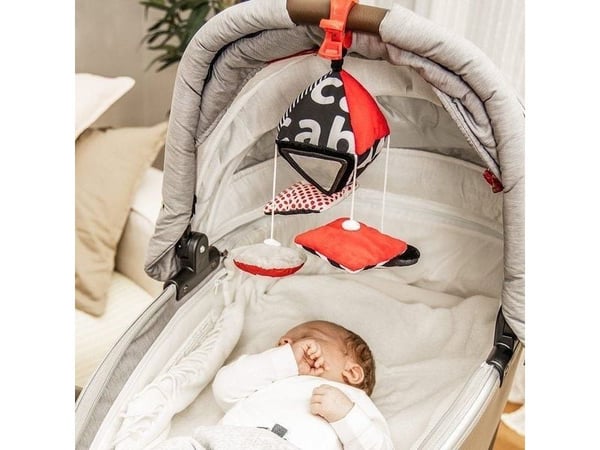 Canpol Babies reise-karusell til barnevogn eller bil, sensorisk leketøy, 68/083