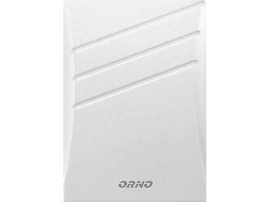 Orno elektrome-kanisk ringeklokke totoner med innebygd transformator BELIS 230V - 8V hvit